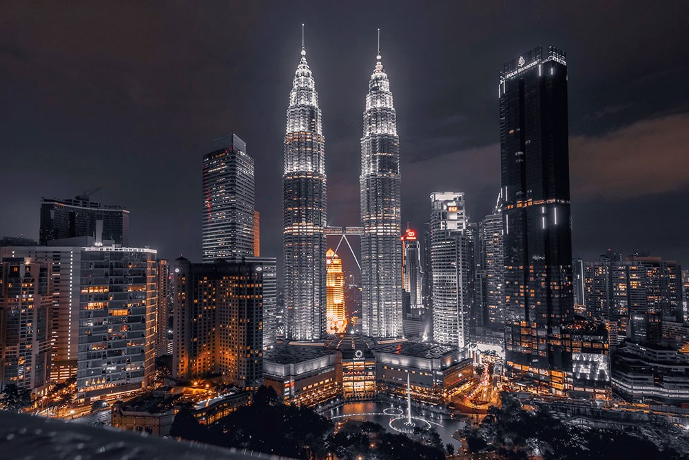 Malezya Manzaralı 3D Duvar Kağıdı Görseli