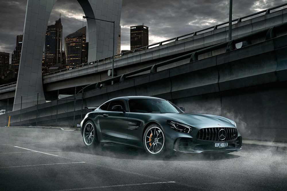 Mercedes AMG GT445 3D Duvar Kağıdı Görseli