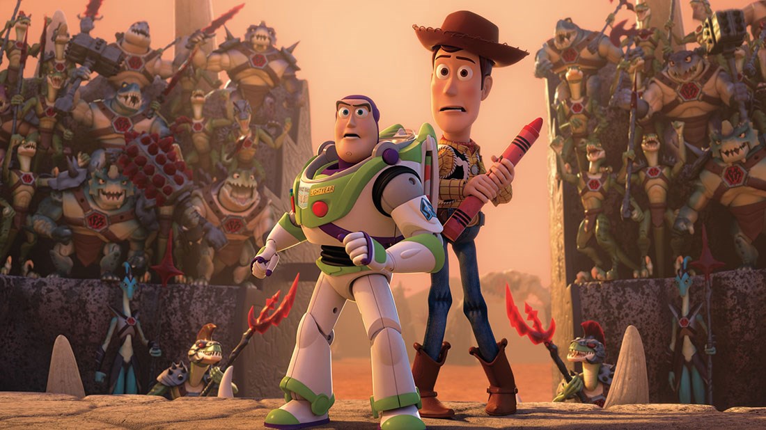 Toy Story 3D Çocuk Odası Duvar Kağıdı Görseli