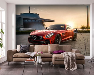 Mercedes Benz-Amg-Cgi 3 Boyutlu Duvar Kağıdı Görseli