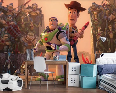 Toy Story 3D Çocuk Odası Duvar Kağıdı Görseli