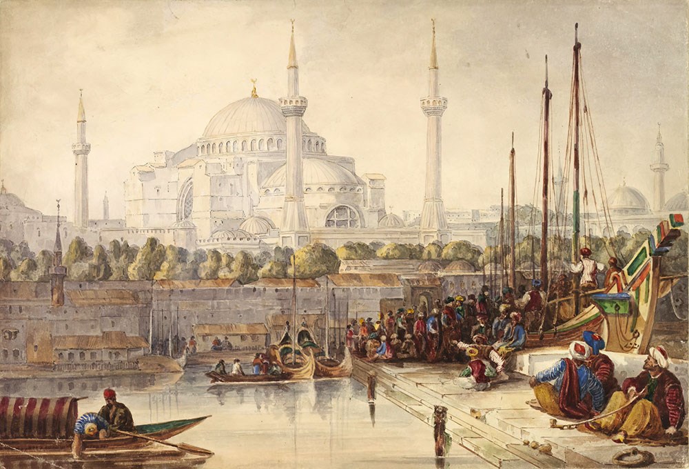 Osmanlı Dönemi İstanbulu 3D Duvar Kağıdı