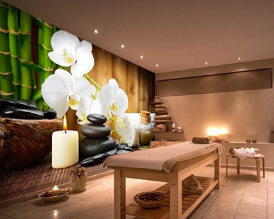 Spa Merkezi ve Masaj Salonu 3D Duvar Kağıdı