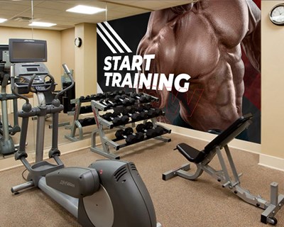 Start Training Duvar Posteri 3D