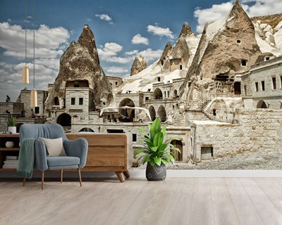 Kapadokya 3D Duvar Kağıdı Görseli