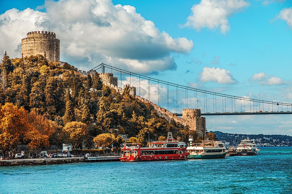 Güvercin Adası 3D Deniz Duvar Kağıdı Görseli