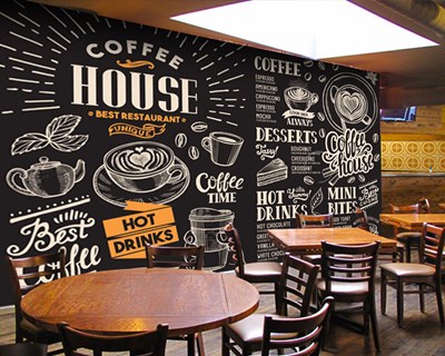 Coffe House Duvar Kağıdı Görseli 