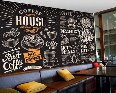Coffe House Duvar Kağıdı Görseli 