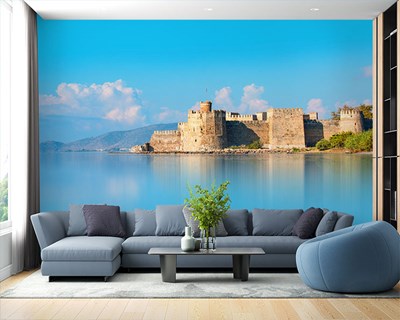 Antalya Kaleiçi Manzaralı 3D Duvar Kağıdı 