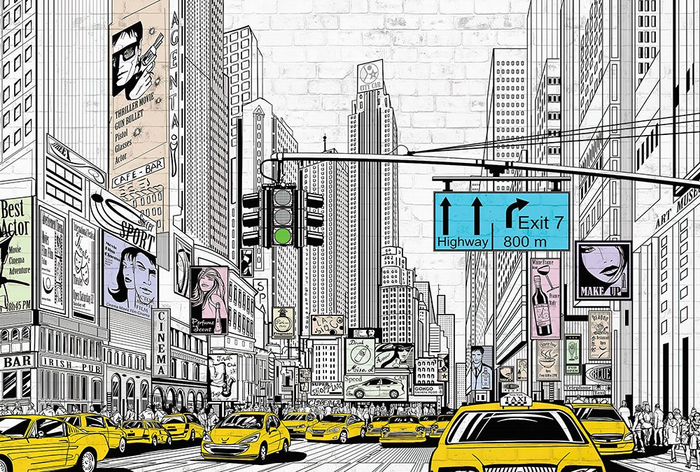  Şehir Yol Trafik Işığı Fotoğraf Duvar Kağıdı 