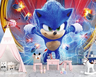 3D Sonic the Hedgehog Movie Wallpaper