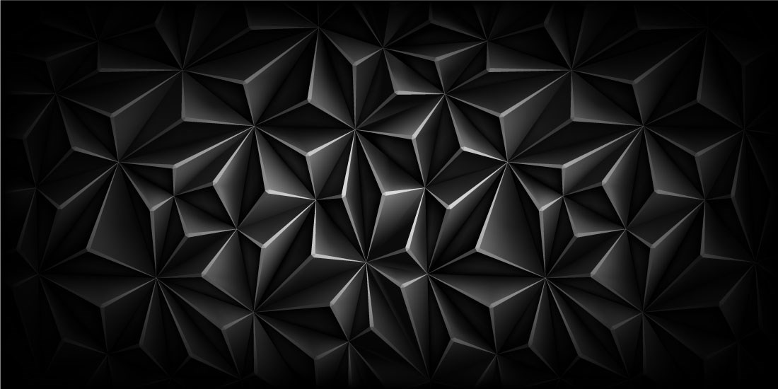 3D İç İçe Girmiş Siyah Küpler Duvar Kağıdı