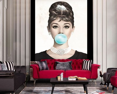 Audrey Hepburn Duvar Posteri Modeli