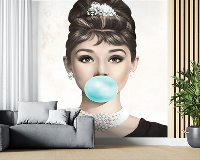 Audrey Hepburn Duvar Posteri Modeli