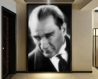 MUSTAFA KEMAL ATATÜRK RESİMLİ DUVAR POSTERİ Modeli