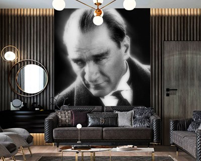 MUSTAFA KEMAL ATATÜRK RESİMLİ DUVAR POSTERİ Modeli