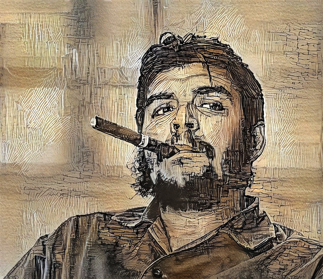 Che Guevara Retro Poster Duvar Kağıdı Modeli