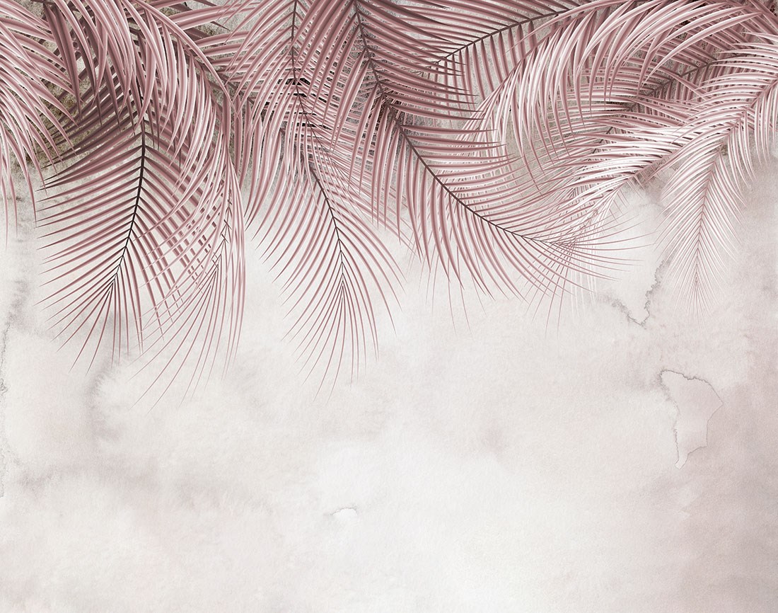 Palmiye Ağacı Yaprağı Duvar Kağıdı Modeli