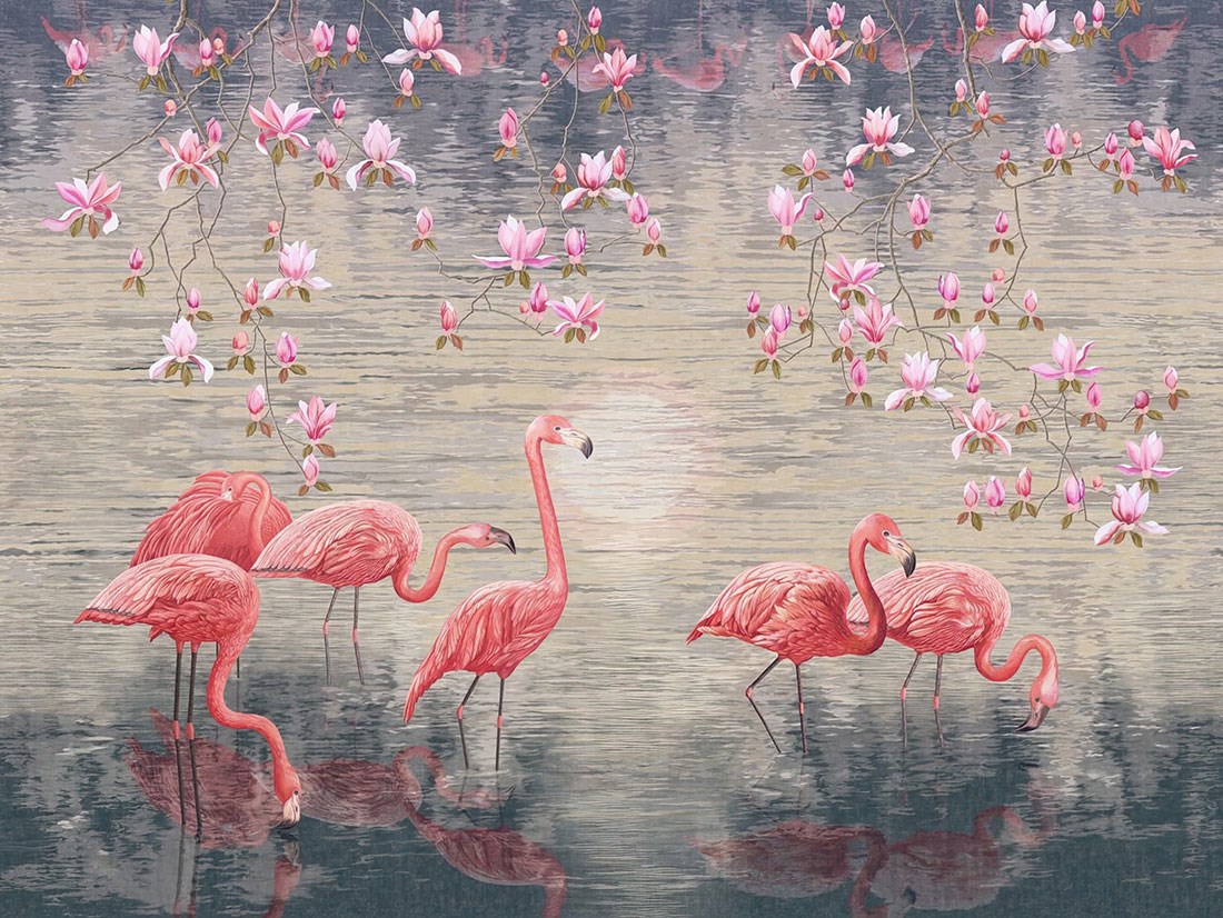 Flamingo Duvar Kağıdı Modeli
