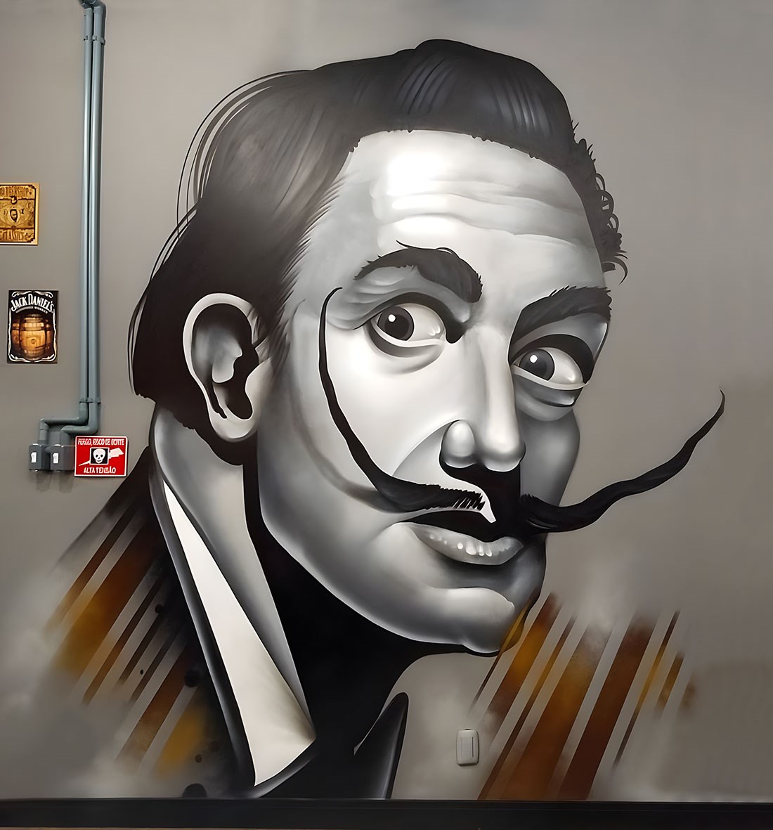 Salvador Dali Portre Duvar Kağıdı  Modeli