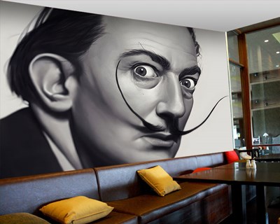 Salvador Dali Tablo Duvar Kağıdı Modeli