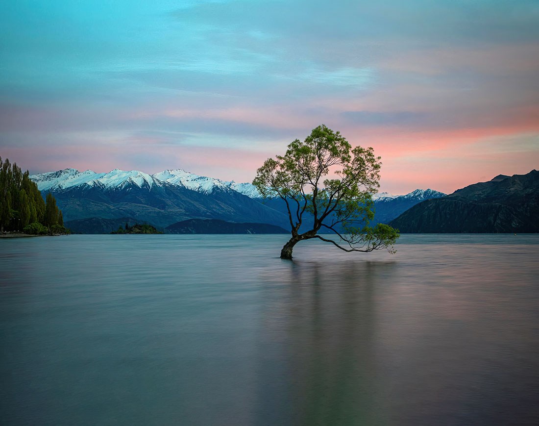 WANAKA GÖLÜ MANZARALI DUVAR KAĞIDI Modeli