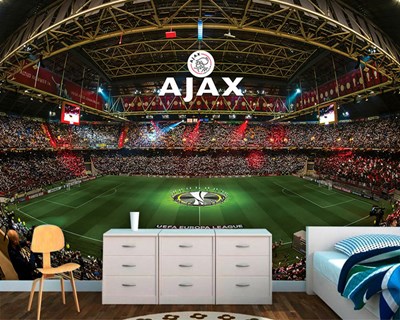 Ajax Takımı Futbol Stadyumu 3D Duvar Kağıdı Modeli