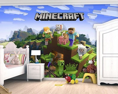 Minecraft Duvar Posteri Modeli