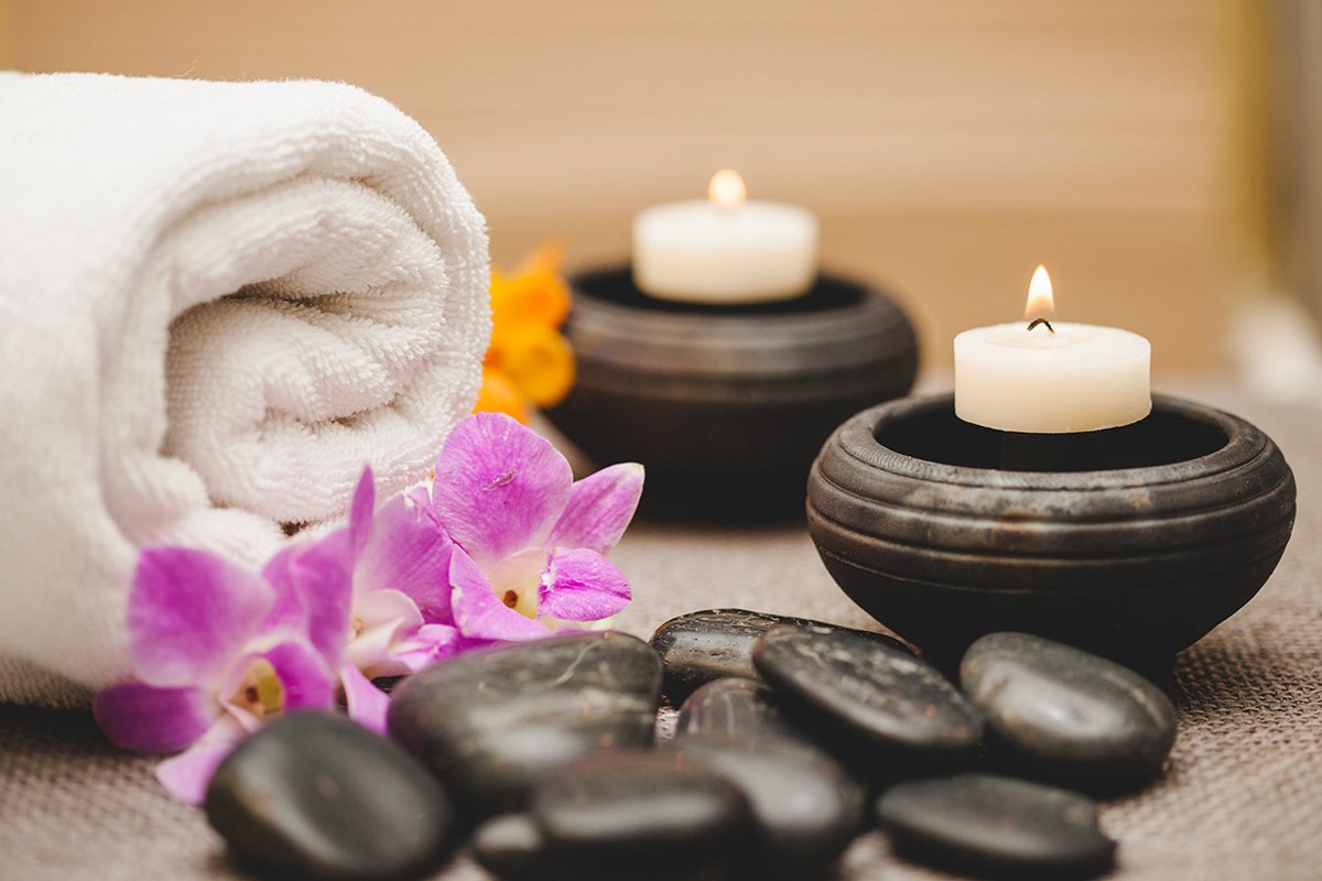 Spa Salonu 3D Duvar Kağıdı Modeli