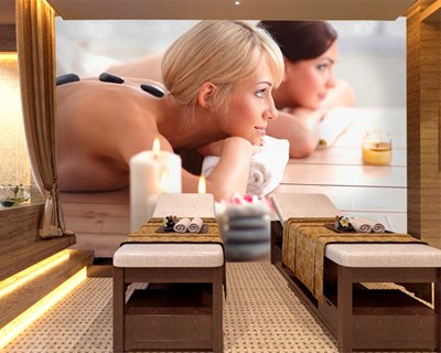 Spa MAsajı Salonu Duvar Kağıdı Modeli