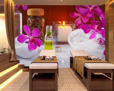Spa, Mumlar, Çiçekler, Doğa Duvar Kağıdı Modeli