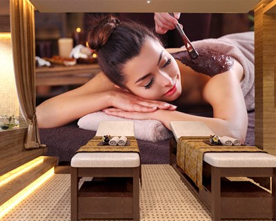ÖZel MAsaj Salonu Duvar Kağıdı Modeli