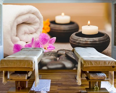 Spa Salonu 3D Duvar Kağıdı Modeli