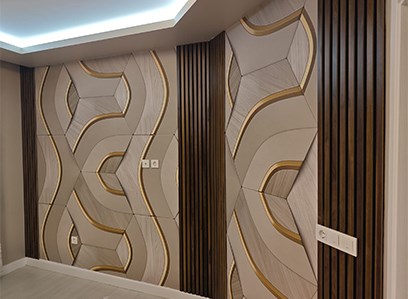 Duvar Değil, Sanat Galerisi: Akışkan Geometri ve Dokunun Dansı